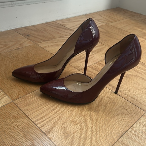 Gucci Amara wine red patent heel. Size 39. - Picture 2 of 7